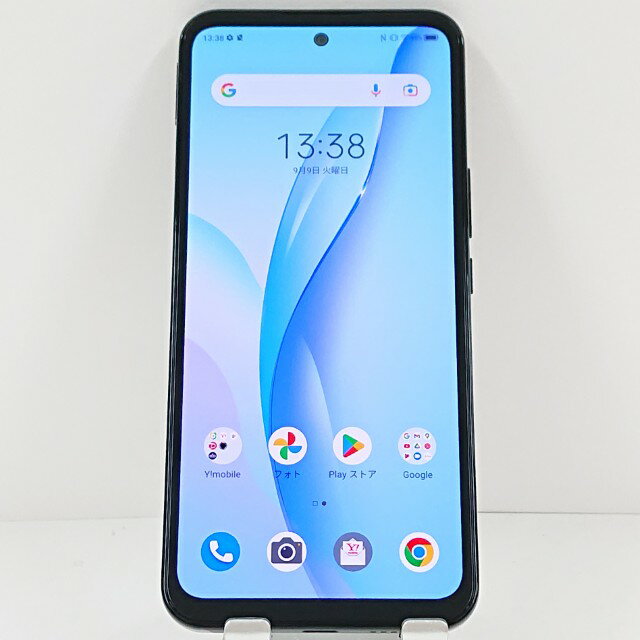 Libero 5G III A202ZT Y!mobile ブラック 送料無料 本体 c14381 【中古】