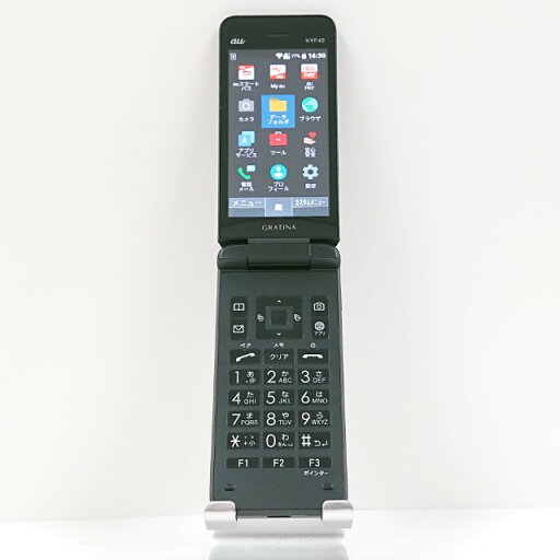 GRATINA KYF42 au ブラック 送料無料 本体 c14449 【中古】 GRATINA KYF42 au ブラック 送料無料 本体 c14449 【中古】