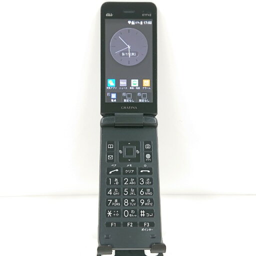 GRATINA KYF42 au ブラック 送料無料 本体 c14462 【中古】 GRATINA KYF42 au ブラック 送料無料 本体 c14462 【中古】