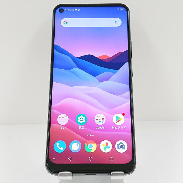 ZTE a1 ZTG01 au ブラック 送料無料 本体 c14659 【中古】