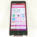 BASIO4 KYV47 au ワインレッド 送料無料 本体 c14712 【中古】