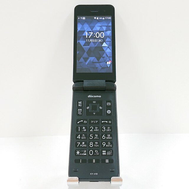 DIGNO ケータイ ベーシック KY-41B ドコモ ブラック 送料無料 本体 c15323 【中古】