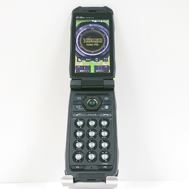 G'zOne TYPE-XX KYY31 au リキッドグリーン 送料無料 本体 c15710 【中古】