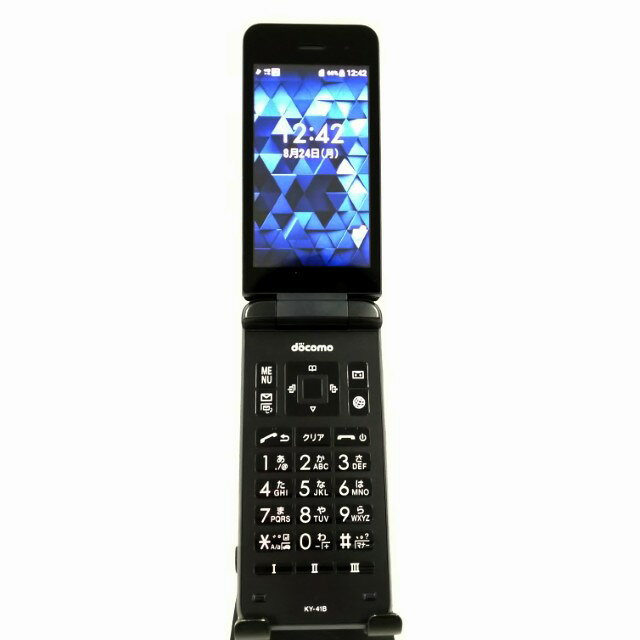 DIGNO ケータイ ベーシック KY-41B ドコモ ブラック 送料無料 本体 c21932 【中古】