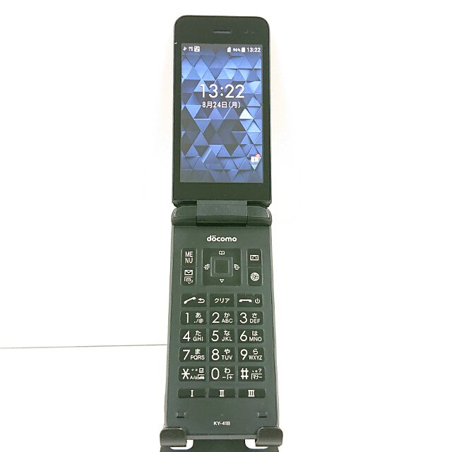 DIGNO ケータイ ベーシック KY-41B ドコモ ブラック 送料無料 本体 c21935 【中古】