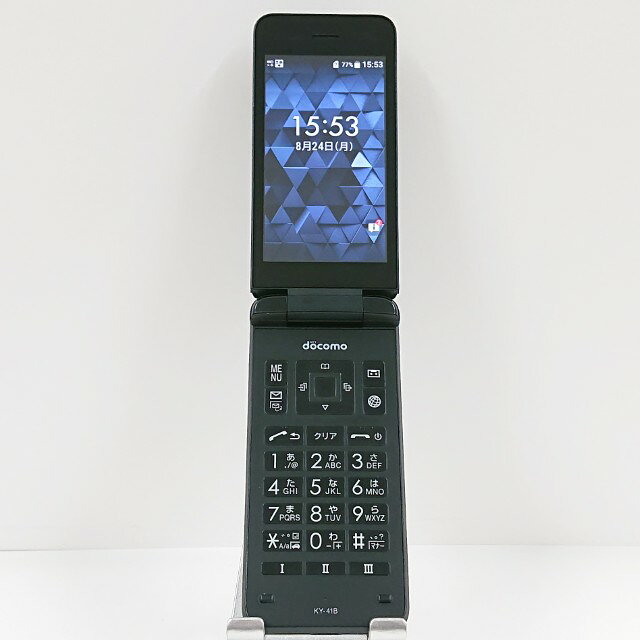 ■機種名 DIGNO ケータイ ベーシック KY-41B ドコモ ブラック ■商品仕様 IMEI：357585501202252 OSバージョン：10 バッテリー最大容量：- SIMカードサイズ：nano-SIM SIMロック解除：〇 ネットワーク利用制限:− ■状態(外装) ランク：C【良い】 （キズや打痕、塗装剥げがあり、画面側にもキズがみられる使用感のある端末になります。） ※写真では写しきれない部分もございますのでご了承ください。 ※正面にシール跡があります。 ■状態(動作・不具合) 問題ありません ■付属品：本体のみ 本体のみです。※充電器などの付属品はありません。 〇ご購入前に必ず確認をお願いいたします〇 ※新品・未使用品以外は中古品のため、多少の汚れ・細かい傷がございます。 神経質な方はご慎重にお考えください。 写真ではなるべく分かりやすいよう傷や汚れをお伝えしますが、一部どうしても映らない傷・汚れがある場合がございます。 ※複数サイトを運営しており共有在庫のため、ご注文のタイミングによっては商品をご用意できない場合がございます。 商品のご用意が出来なかった場合には、代替品の提案もしくはご注文のキャンセルをさせて頂きます。 予めご了承くださいませ。 ＜配送＞ クリックポスト・ネコポス・レターパックプラス・佐川急便(宅配便)・クロネコヤマト(宅急便)いずれかの配送となり、お客様からのご指定は出来かねます。 商品はエアパッキンで製品を包み、段ボール梱包になります。 ＝＝＝＝＝＝＝＝＝＝＝＝＝＝＝＝＝ ＜配送日について＞ ご入金確認後、1〜3営業日以内に発送いたします。 営業日につきましては営業カレンダーもしくはショップ情報をご確認ください。 ＝＝＝＝＝＝＝＝＝＝＝＝＝＝＝＝＝ ＜支払期限＞ ご購入後【3日以内】にご連絡またはお支払いがない場合は、キャンセルとさせていただきます。 ＜初期不良における保証＞ 【商品到着後10日以内】にご連絡いただいたもの且つ自然故障のみ返品・交換が可能です。 商品到着後10日以上経過した商品の返品・交換はお受けできかねますので、到着後はお早めに状態確認および動作確認をお願いいたします。 ※当方へ返送後のご返金・交換になります。 ※こちらで同様の症状が確認できない場合は、着払いにて再度発送させて頂きますので予めご了承くださいませ。 ＜返品・返金対応＞ ご購入者様都合での返品・返金は出来かねます。 当方の記載に不備があった場合は除きます ※間違い注文が増えています。返品は出来かねますので、予めご了承くださいませ。 上記をご理解・ご了承の上、購入をお願いいたします。