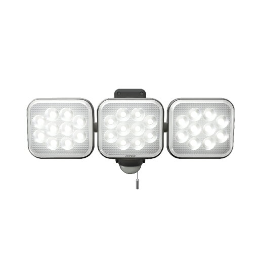 LEDセンサーライト 14W×3灯 フリーアーム式 LA-3042 ライテックス アークランズ LEDセンサーライト 14W×3灯 フリーアーム式 LA-3042 ライテックス アークランズ