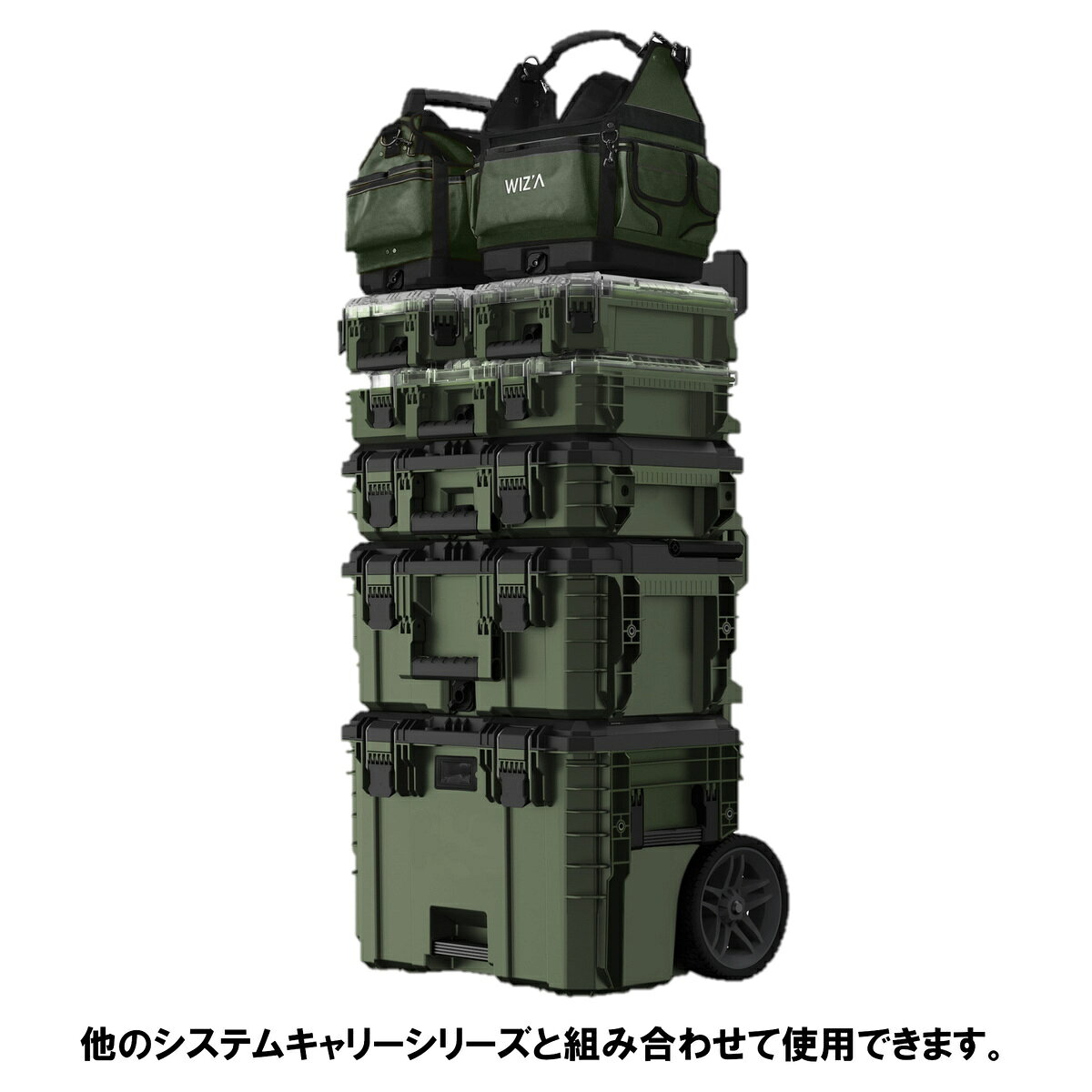 アークランズエクスプレスのウイザ WIZA ツールバック 大 MMB-07 システムキャリーシリーズ アークランズ｜アングル2