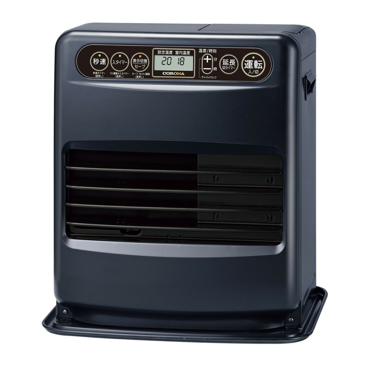 コロナ 石油ファンヒーター ダークネイビー FH-MVC3225Y AD 木造9畳/コンクリート12畳