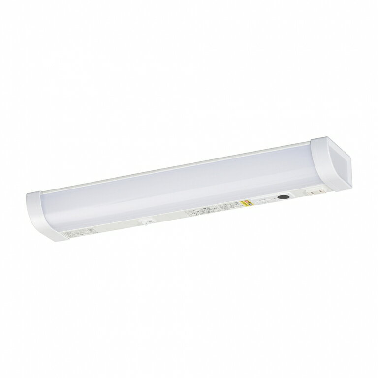 乐天商城 - オーム電機 LED流し元灯 15形 昼光色 センサースイッチ式 配線工事タイプ LT-LSL09D-HCS