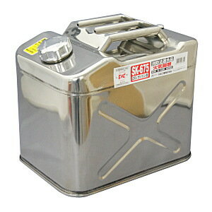 攜帶式汽油罐 - 大自工業 メルテック ステンンレス ガソリン缶 20L SK-675 ガソリン携帯缶