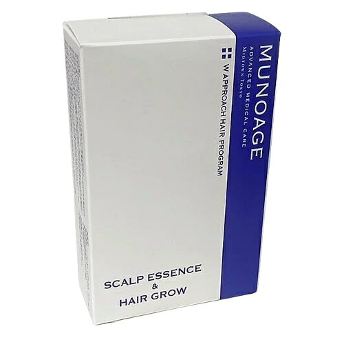 ミューノアージュ MUNOAGE Wアプローチ リニューアル パッケージ ヘアプログラム 60ml 育毛 SCALP ESSENCE & HAIR GROW 楽天スーパーセール