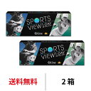 楽天アルカナ送料無料★[2箱] スポーツビュー ワンデー 2箱セット 1箱30枚入り 1日使い捨て sports view 1day アイミー UV コンタクト コンタクトレンズ