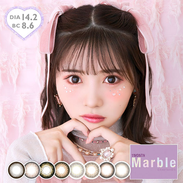 Marble 1month xȂ 12 1ĝ }X }[u Fڗ `FV[ WF[J JR J[R^Ng R^NgY GR[h Lcode DIA14.2mm