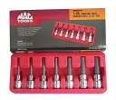 MAC TOOLS マックツール3/8 ドライブメトリックヘックスソケットセット4mm〜10mmSXMA7PT