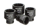 HAZET ハゼット1/2 DR.ハブナット ソケットセット1/2 DRインパクトソケット12P24-30-32-36mm900SZ/4