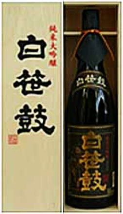 白笹鼓　720ml純米大吟醸酒 金井酒造お酒　純米大吟醸一部の商品はリサイクル箱使用になります。