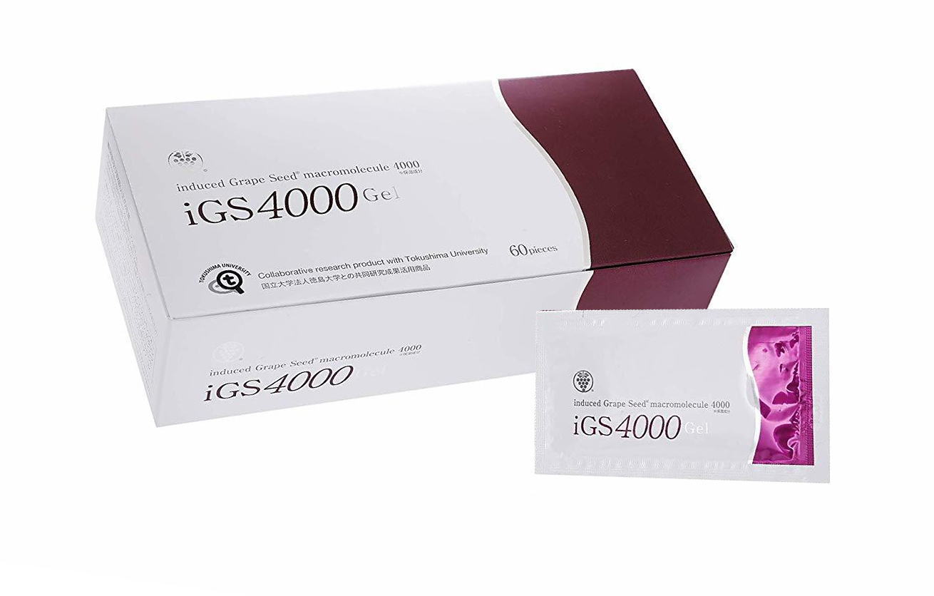iGS4000Gelジェル （60包）真芽ブドウ種子成分 『国内正規品』酸化 紫外線 共同研究 GSPP　★ #B1