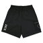 Arch(アーチ)パンツ バスパン side pocket shorts【black】バスケ ウェア 黒