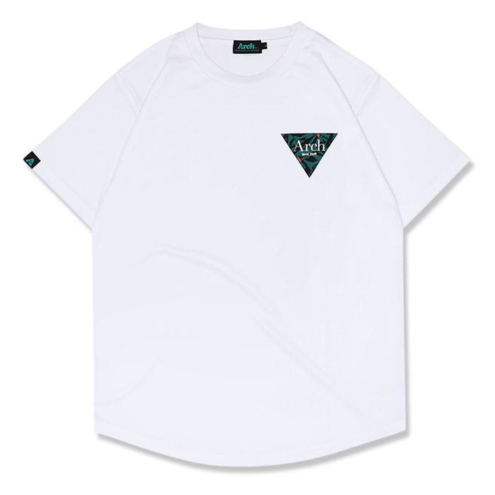 ウエア Arch（アーチ）Tシャツ ショートスリーブ brushed bloom tee [DRY]【white】バスケ ウェア