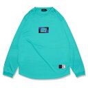 ArchiA[`jTVc OX[u tilt logo paint L/S tee [DRY]ymintzoXP EFA