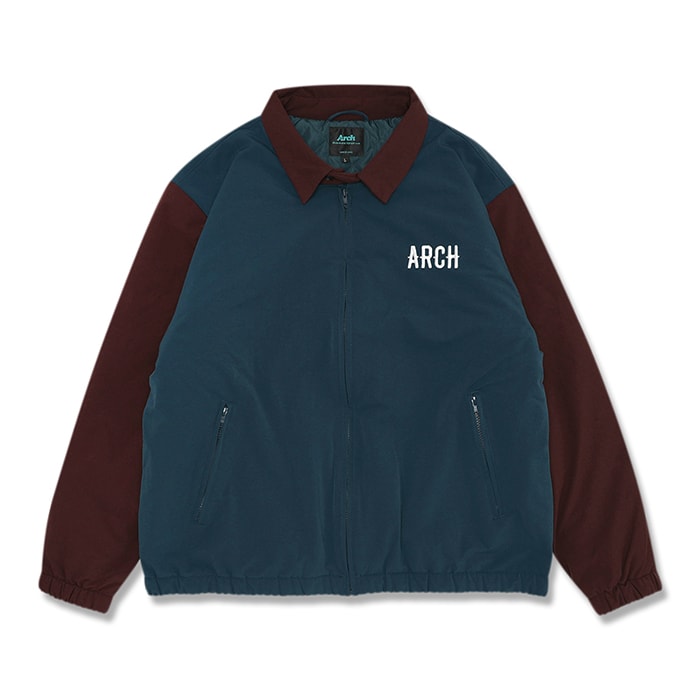 Arch（アーチ）キルティングジャケット western quilted jacket【navy】バスケ ウェア