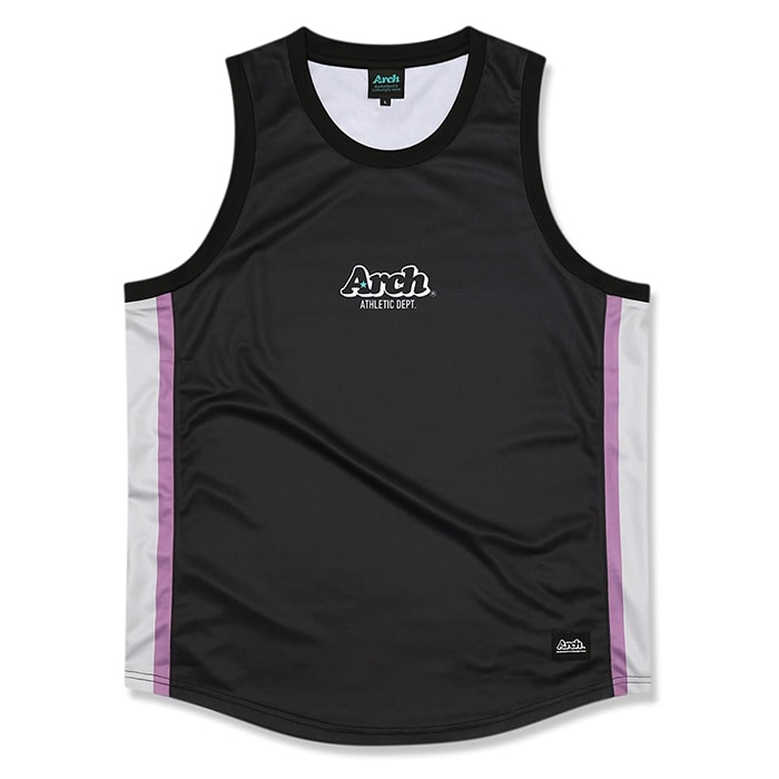 Arch（アーチ）Tシャツ タンクトップ essential athletic tank [DRY]【black】バスケ ウェア ブラック
