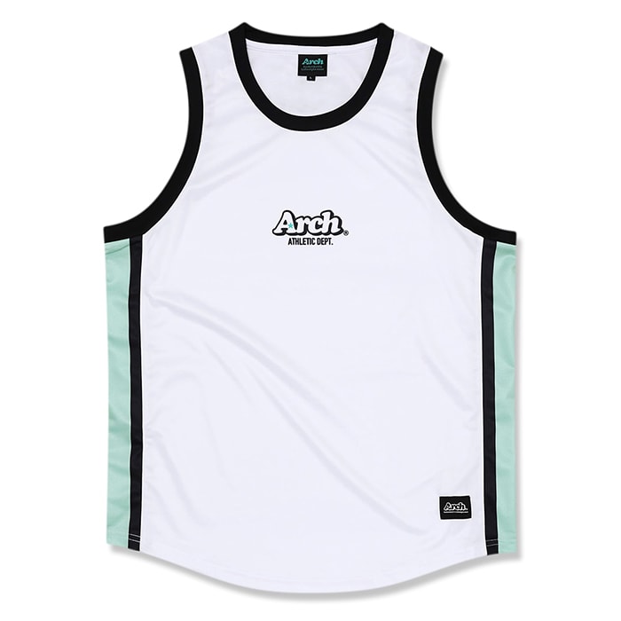 ウエア Arch（アーチ）Tシャツ タンクトップ essential athletic tank [DRY]【white】バスケ ウェア ホワイト