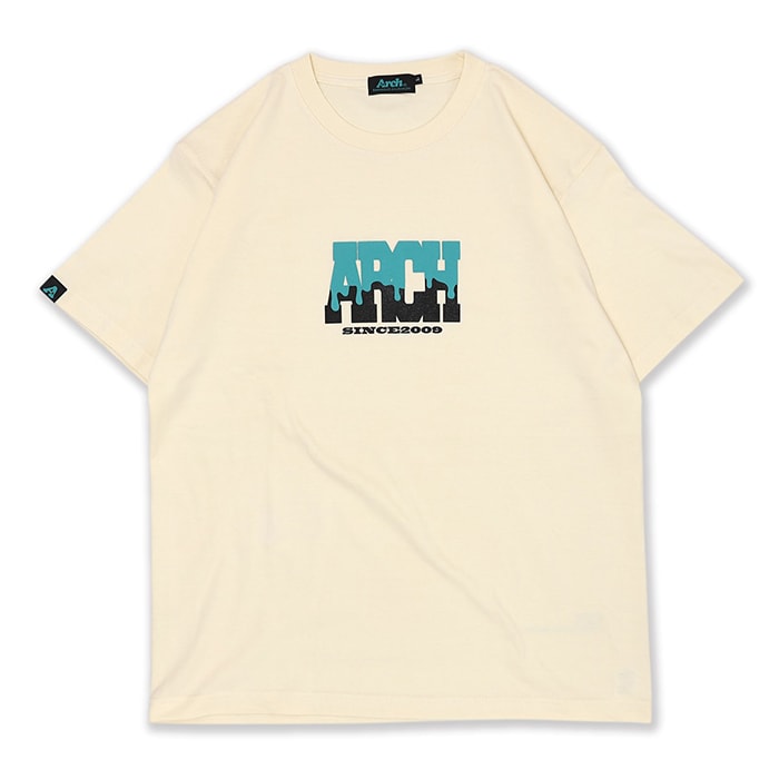 Arch（アーチ）Tシャツ ショートスリーブ melty logo tee【off white】バスケ ウェア ホワイト