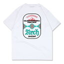 Arch（アーチ）Tシャツ ショートスリーブ park camp tee [DRY]【white】バスケ ウェア