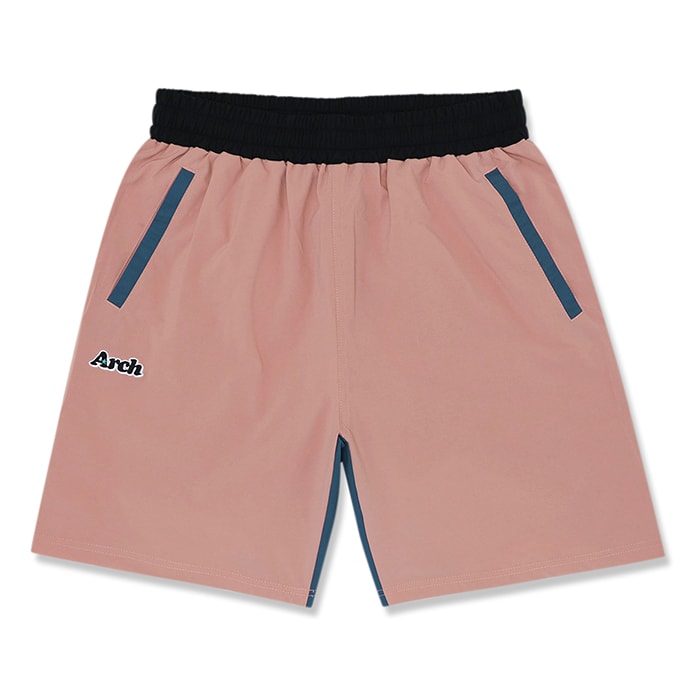 Arch（アーチ）ショートパンツ バスパン three-dimensional shorts【peach beige】バスケ ウェア