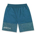 Arch two-tone leopard shorts【navy】 アーチ バスケ ショーツ