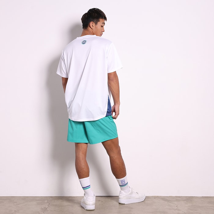 Arch split logo tee [DRY]【white】 アーチ バスケ 半袖Tシャツ 3