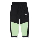 Arch split logo track pants【lime】 アーチ バスケ トラックパンツ