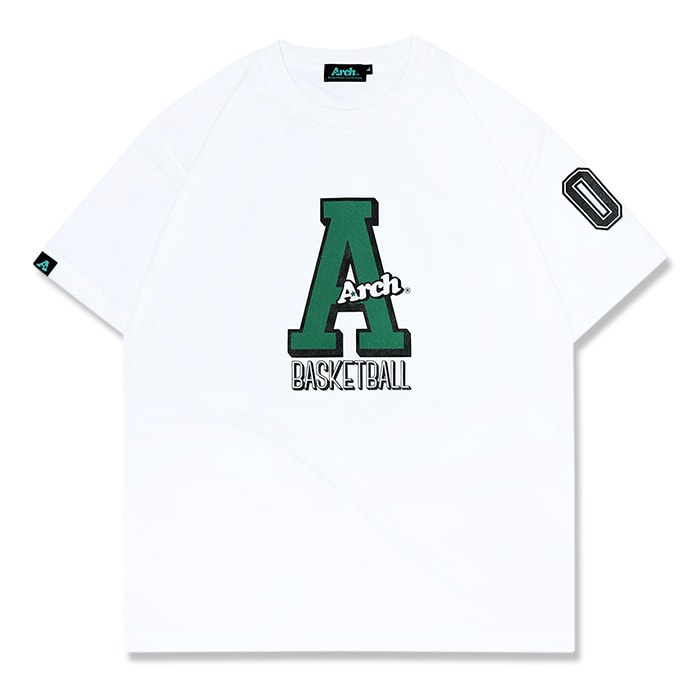 Arch upright block A tee  アーチ バスケ 半袖Tシャツ