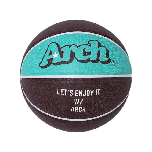 Arch basic logo Basketball 7【brown/mint】 アーチ バスケットボール Arch basic logo Basketball 7【brown/mint】 アーチ バスケットボール