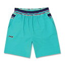 Arch paint stripe shorts【capri blue】 アーチ バスケ ショーツ