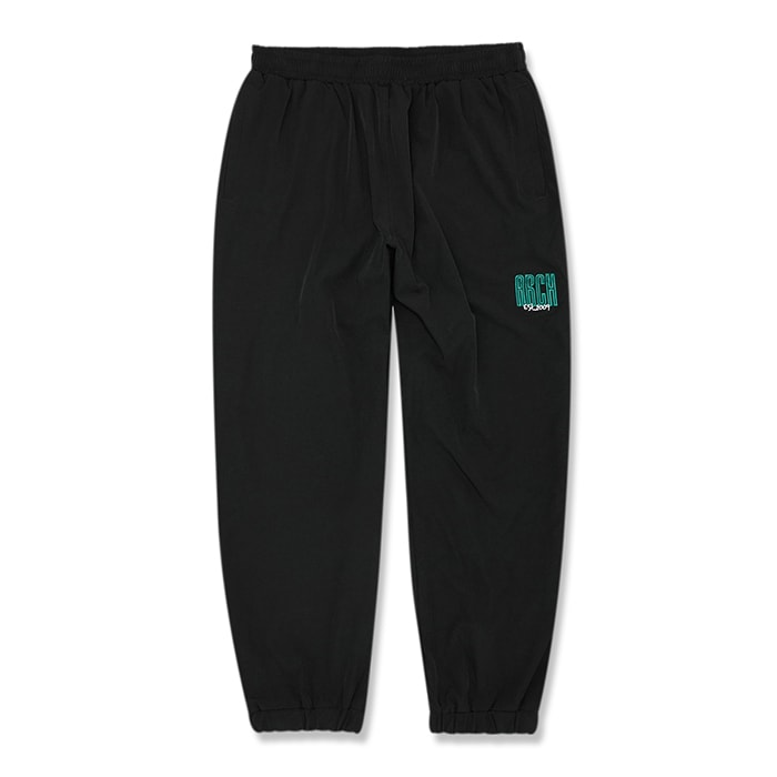 Arch dual logo flexible pants【black】 アーチ バスケ ショーツ