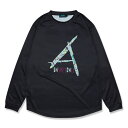 Arch scratched L/S tee [DRY]yblackz A[` oXP TVc