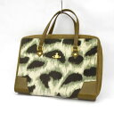 【価格見直し】【2025/04/29】Vivienne Westwood / ヴィヴィアンウエストウッド ■オーガナイザー バッグ システム手帳 ハラコ カーキ...