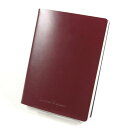 【価格見直し】【2025/08/04】Salvatore Ferragamo / サルヴァトーレフェラガモ ■ノート 手帳 レザー ボルドー 無地 【メモ帳/フリーノート】 ブランド【未使用】