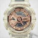 【スーパーSALE】CASIO / カシオ ◆G-SHOCK スケルトン ローズゴールド クォーツ ミッドサイズ アナデジ GMA-S110SR 【メンズ/MEN/男性/ボーイズ/紳士】【腕時計/うでとけい/ウォッチ/Watch】 【クォーツ】 ブランド【中古】(2)