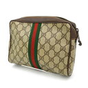 【価格見直し】【2024/03/11】GUCCI / グッチ ◆オールドグッチ シェリー ポーチ クラッチ ヴィンテージ 156.01.012 ブランド【中古】