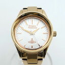 【価格見直し】【2024/03/11】Vivienne Westwood / ヴィヴィアンウエストウッド ◆レディースウォッチ ゴールド ホワイト文字盤 腕時計 クォーツ VV111RS 【レディース/ガールズ/LADY/女性/婦人】【腕時計/ウォッチ/Watch】【クォーツ】【中古】