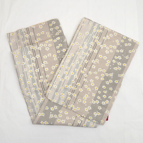 OFF STYLE ADESSO / オフスタイル アデッソ ◆おでかけ 着物/和服/花柄/ベージュ/サイズ152-160cm/仕立て上がり/洗濯可/訪問着/留袖/未使用品 【レディース/ガールズ/LADY/女性/婦人】【未使用】