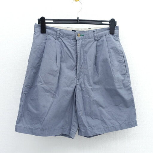 TOMMY HILFIGER / トミーヒルフィガー ◆ハーフパンツ/コットン/グレー/W31 【メンズ/MEN/男性/ボーイズ/紳士】 メンズファッション【中古】 TOMMY HILFIGER / トミーヒルフィガー ◆ハーフパンツ/コットン/グレー/W31 【メンズ/MEN/男性/ボーイズ/紳士】 メンズファッション【中古】