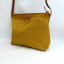 GUCCI / グッチ ■ショルダーバッグ GG ナイロン キャンバス ゴールド 308840 540748 【バッグ/バック/BAG/鞄/カバン】 ブランド【中古】