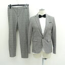 【価格見直し】【2024/03/11】H&M / エイチアンドエム ◆セットアップ/3ピース/スーツ/シャツ/パンツ/チェック柄/グレー/サイズ12－13Y 【レディース/ガールズ/LADY/女性/婦人】 【古着】 レディースファッション【中古】