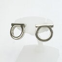 Salvatore Ferragamo / サルヴァトーレフェラガモ ◆ガンチーニ シルバーカラー スタッドピアス 両耳 【イヤリング/ピアス/アクセサリー】 ...