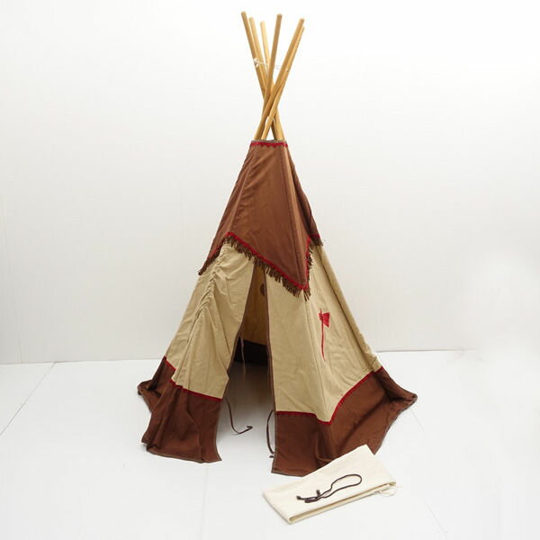 【価格見直し】【2024/03/08】Lapin / ラピン社 フランス製 The Tepee ティピー キッズテント 秘密基地 子供用品【中古】 【代引不可】【同梱不可】